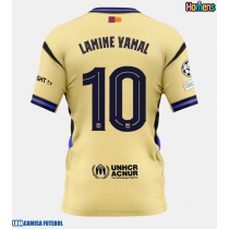 Camisa de Futebol Barcelona Lamine Yamal #10 Equipamento Secundário 2025-26 Manga Curta